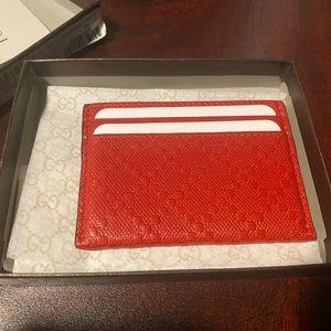 Gucci Hilary lux diamanté card holder/wallet 2016